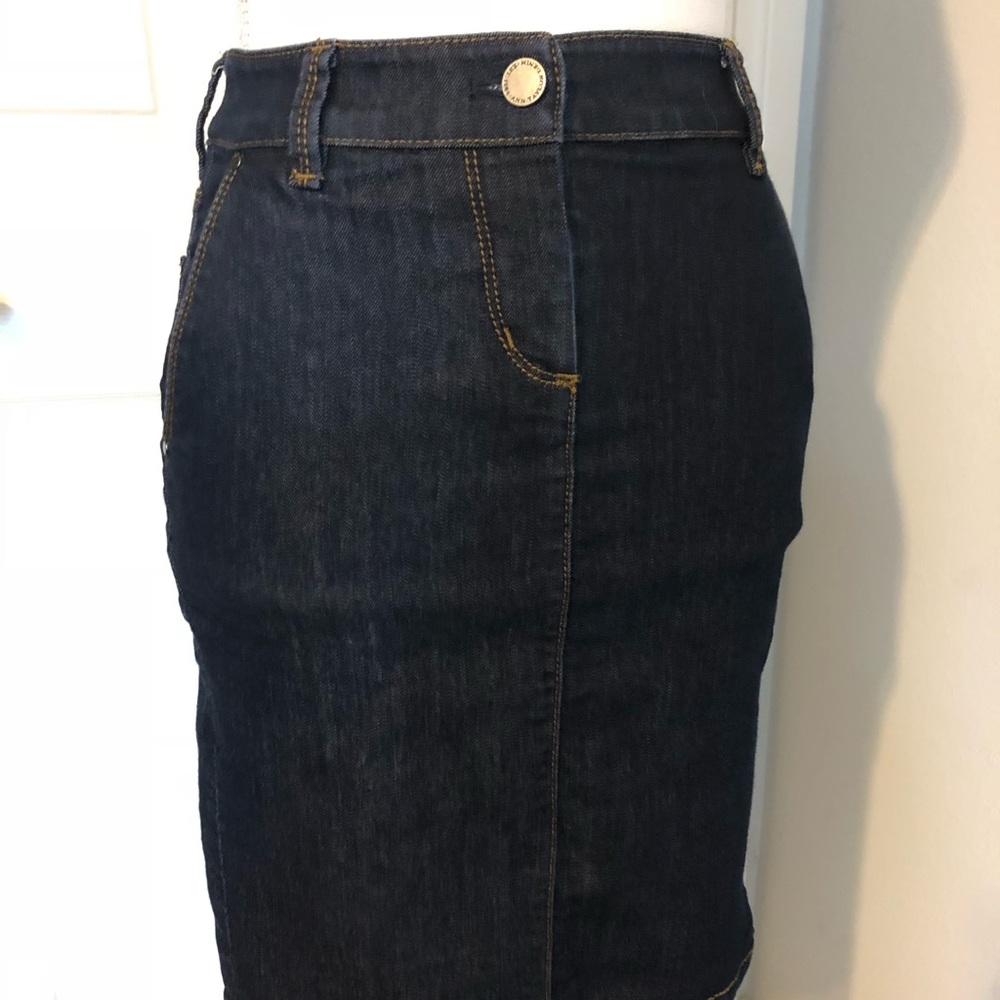 Jeans pencil skirt